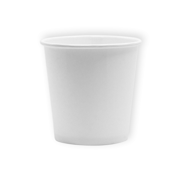 Čaša papirnata 100 ml d=62 mm 1-slojni bijela (50 kom/pak)