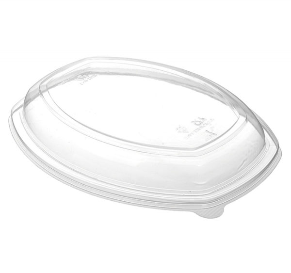 Poklopac PP za ovalnu posudu 1450 ml 257x202x35 mm prozirni [5 kom/pak]