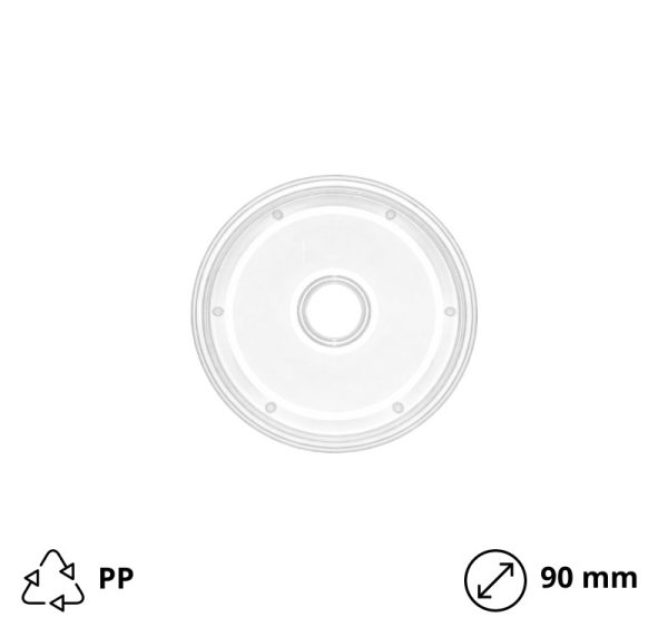 Poklopac PP za posudu papirnatu Tambien ECO d=90 mm [25 kom/pak]