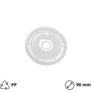 Poklopac PP za posudu papirnatu Tambien ECO d=90 mm [25 kom/pak]