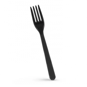 Plastična vilica Tambien 18cm crna (25 kom/pak)