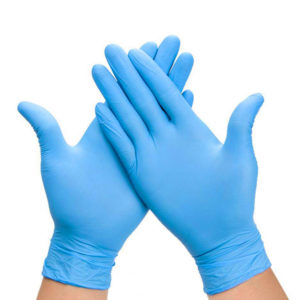 Nitrilne rukavice 100 kom / paket blue M