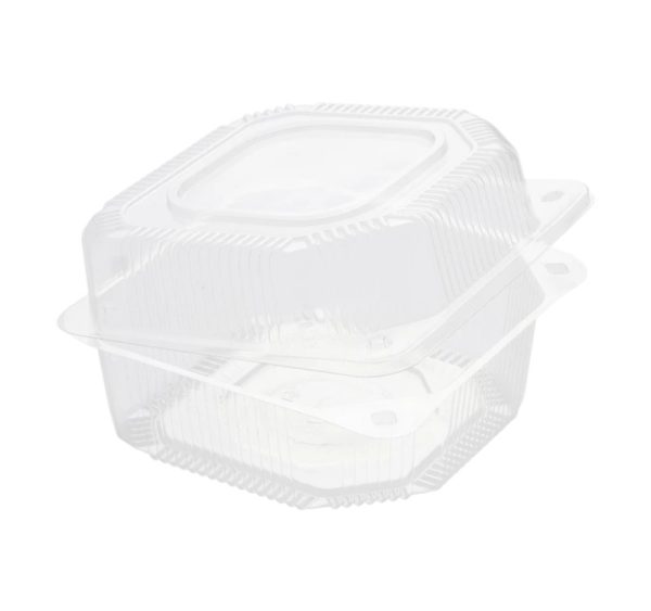 Posuda sa poklopcem PET 125x125x80 mm [50 kom/pak]