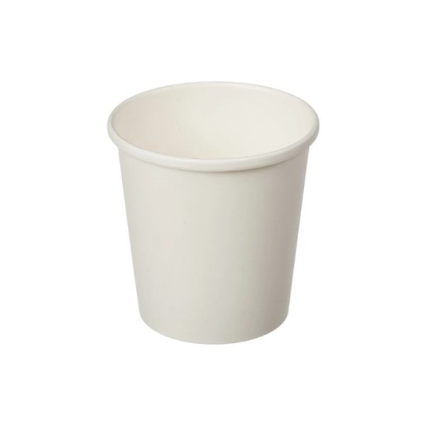 Papirnata posuda 440 ml d=98 mm h=99 mm bijela, bez poklopca 40 kom