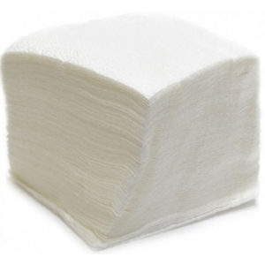 Papirnate salvete 1 sl 25×25 cm bijele 50 kom/pak (60 kom/pak)