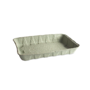 Kartonski pladanj 240x160x37 mm zelen