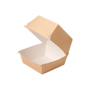 Kutija za hamburger ECO BURGER 112х112х112 mm kraft 50 kom