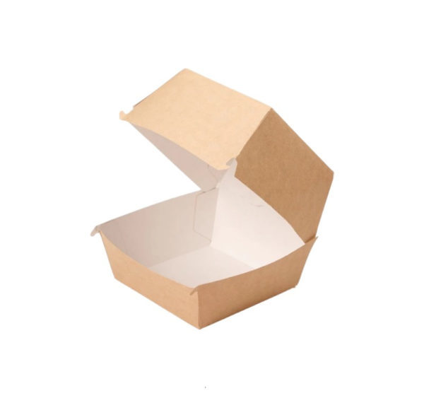 Kutija za hamburger ECO BURGER 112х112х112 mm kraft 50 kom