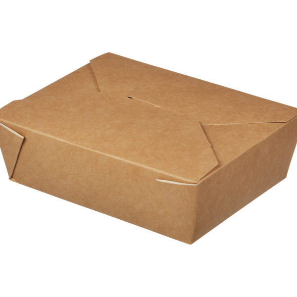 Papirnata posuda Fold Box 950 ml 170x135x50 mm, kraft [240 kom/pak]