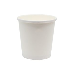 Papirnata posuda BioBox 440 ml d=98 mm h= 99 mm bijela, bez poklopca 50 kom