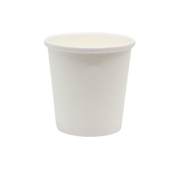 Papirnata posuda BioBox 440 ml d=98 mm h= 99 mm bijela, bez poklopca 50 kom