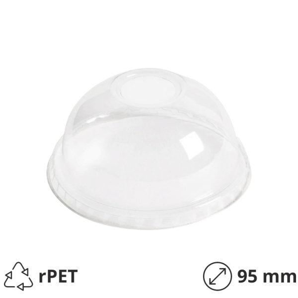 Poklopac z rupom rPET d=95 mm [90 kom/pak]