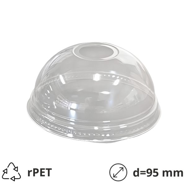 Poklopac z rupom rPET d=95 mm 100 kom