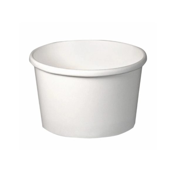 Papirnata skodelica 245 ml d=98 mm h=55 mm bijela 10 kom