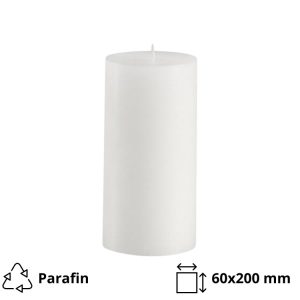 Svijeća 60×200 mm bijeli