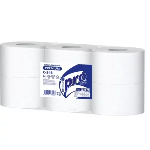 Toaletni papir 2 sl PROtissue Premium 300 m bijeli (6 kom/pak)