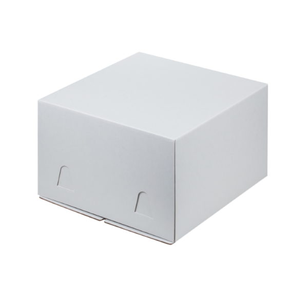 Kutija za tortu bez prozora 260x260x180 mm bijela (50 kom/pak)