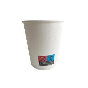 Čaša papirnata 120 ml d=62 mm 1-slojna bijela SUP (50 kom/pak)