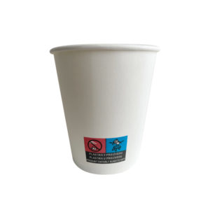 Čaša papirnata 180 (205) ml d=73 mm 1-slojna bijela SUP (50 kom/pak)