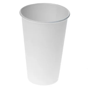 Čaša papirnata 400 ml d=90 mm 1-slojna bijela (50 kom/pak)