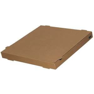 Kutija za pizzu 360x360x42 mm mikro valovit karton kraft (100 kom/pak)