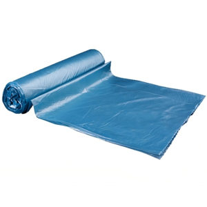 Vreća za smeće PE 50 L  65×80 cm plava, 10 kom
