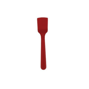 Plastična žlica za sladoled crvenoj boji (100 kom/pak)