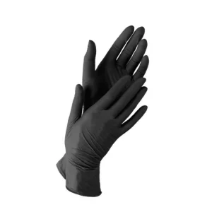 Nitrilne rukavice 100 kom / paket crna M