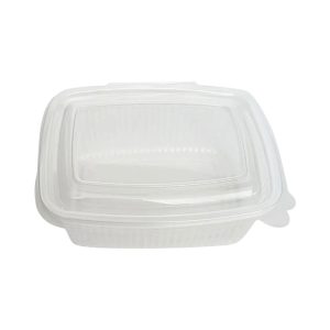 Posuda za poklopcem PP 1000 ml 185×135х70 mm prozirna [50 kom/pak]