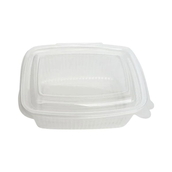 Posuda za poklopcem PP 1000 ml 185×135х70 mm prozirna [50 kom/pak]