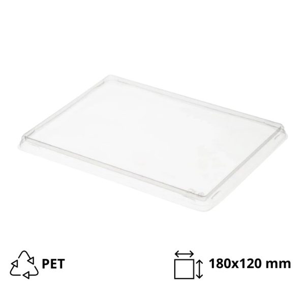 Poklopac za papirnatu posudu 1200 ml 180×120 mm proziran 50 kom