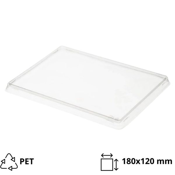 Poklopac za papirnatu posudu 1200 ml 180×120 mm proziran 50 kom