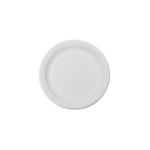 Papirnati tanjur d=150 mm bijeli laminiran (100 kom/pak)