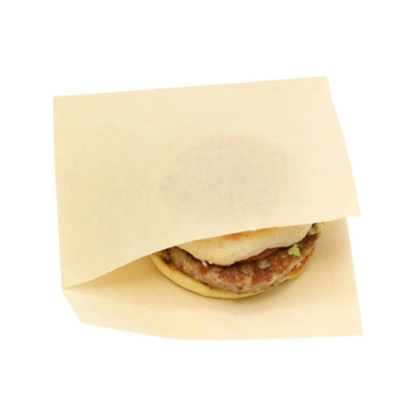 Vrećica za hamburgere L 190×190 mm kraft 1000 kom/pak