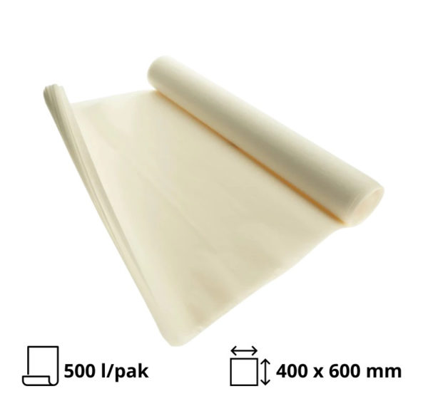 Papir za pečenje 400×600 mm bijela, 500 l/pak