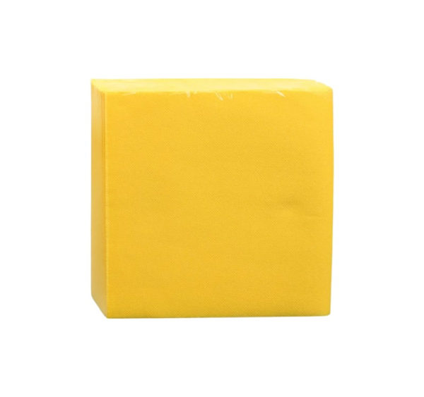 Papirnate salvete 2 sl 33×33 cm žute 630 l/pak