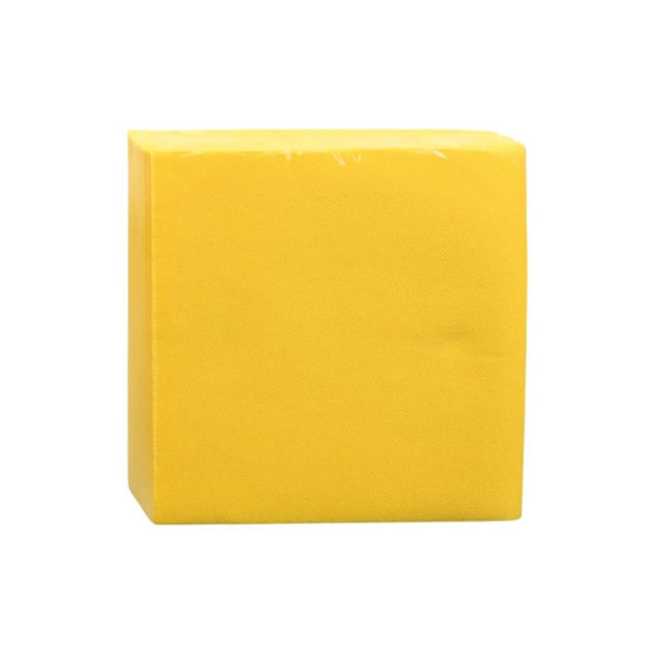 Papirnate salvete 2 sl 33×33 cm žute 630 l/pak