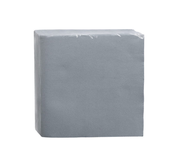 Papirnate salvete 2 sl 38×38 cm sivi 40 l/pak