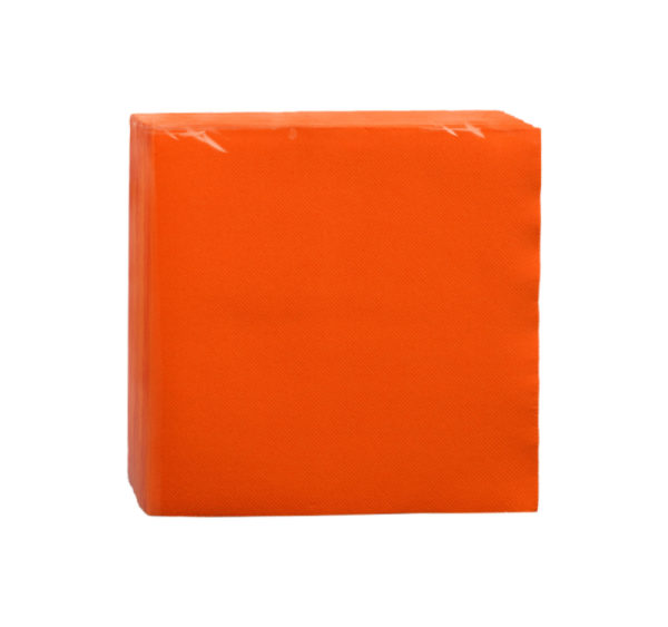 Papirnate salvete 2 sl 38×38 cm narančasta 40 l/pak