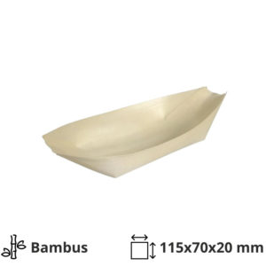 Plitica bambus M 115х70х20 mm 100 kom