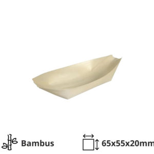 Plitica bambus S 65х55х20 mm 100 kom