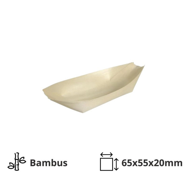 Plitica bambus S 65х55х20 mm 100 kom