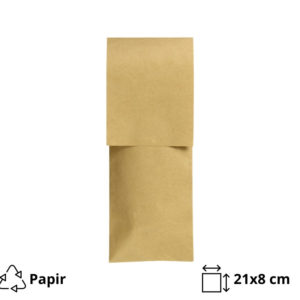Papirnati uložak za pribor 210×80 mm kraft 100 kom