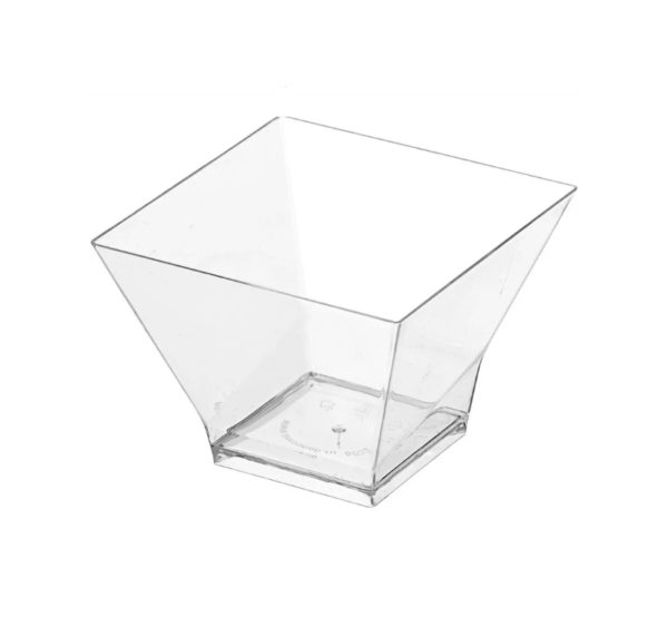 Fingerfood posudica PS 200 ml 70х70х70 mm Pagoda prozirna 50 kom