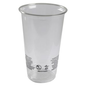 Čaša PET 500 ml d=95 mm prozirna tvrde (50 kom/pak)