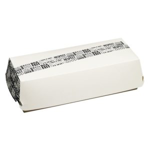 Papirnata posuda 260х120х70 mm, 2100 ml, Black&White (50 kom/pak)