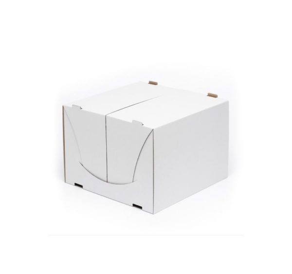 Kutija za torto 300x300x205mm, bijela