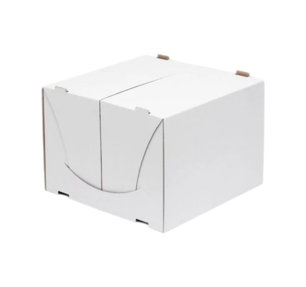 Kutija za torto 300x300x205mm, bijela