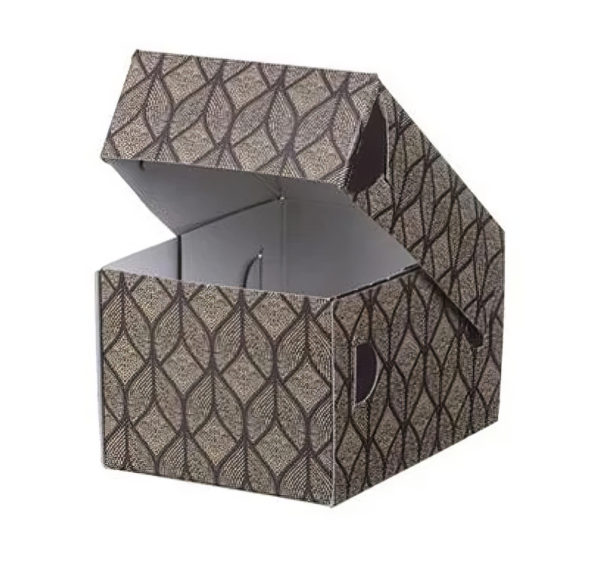 Kutija s poklopcem za desert od 13x10x8 cm STREET BOX (7 kom/pak)