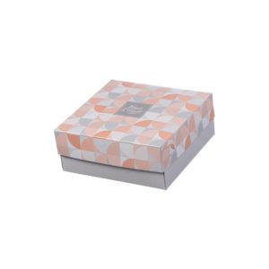 Kutija s poklopcem za desert od 19x19x8 cm SWEET & FRESH (3 kom/pak)